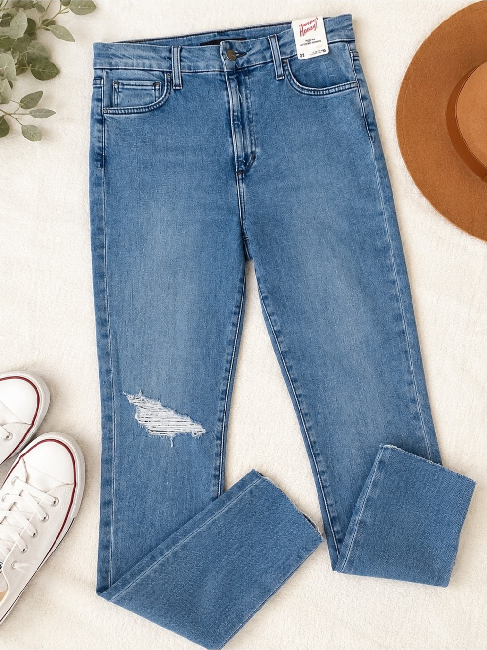 ⭐️Joe's Jeans Honey Hi Rise Curvy Skinny Crop Jeans Womens Size 31 Blue
